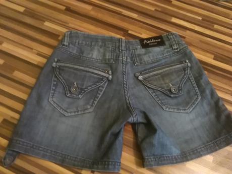 Riflové sortky, fishbone,s