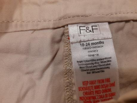 Šatová suknička s kvietkami, f&f,98