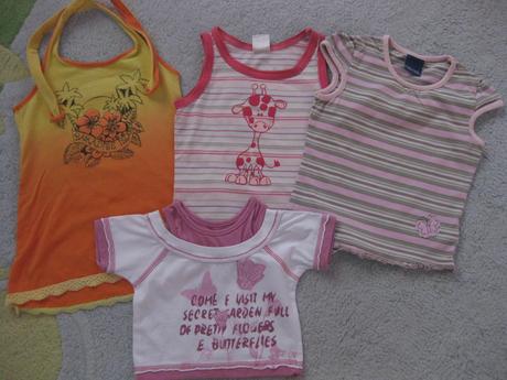 4 letné tričká, reserved,98