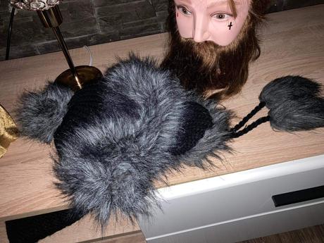 Zimná čiapka huňaté, calvin klein,s