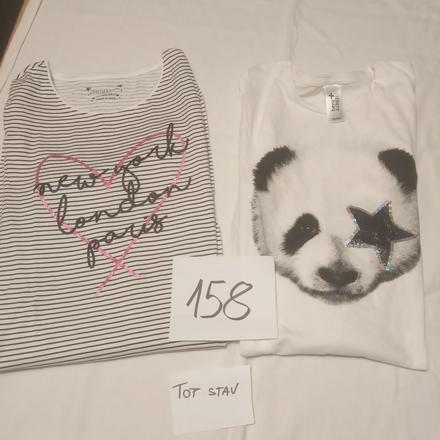 Tričko dlhý rukáv, 158