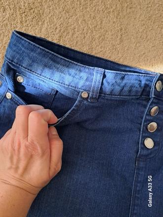 Riflová sukňa č.l, l