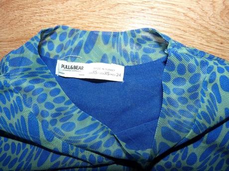 Priesvitné rukávy, pull&bear,xs