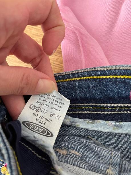 Riflová sukňa cars jeans, 128