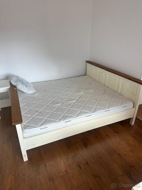 Manželská posteľ aj s matracom 180x200, 