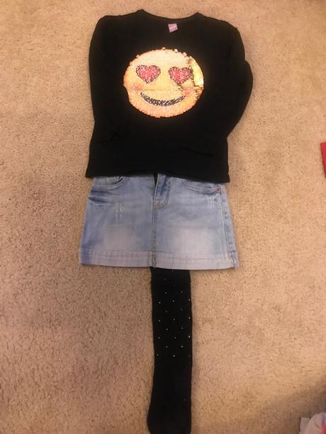 Balík mix pre dievčatko kus od 2 eur len seriózne, 122–134