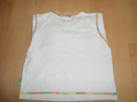 Bielo - hnede tricko, 92