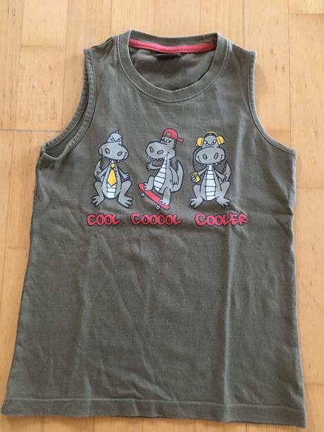 Tričká bez rukávov 2 ks, next,128