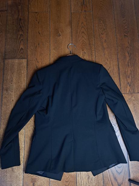 Čierne smokingové sako, h&m,38