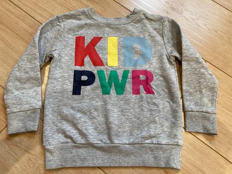 Sivá mikina zn.h&m (veľ.98-104), h&m,104