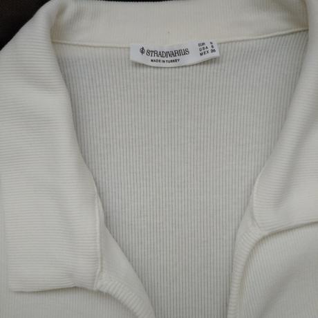 Tričko na zips., stradivarius,xs