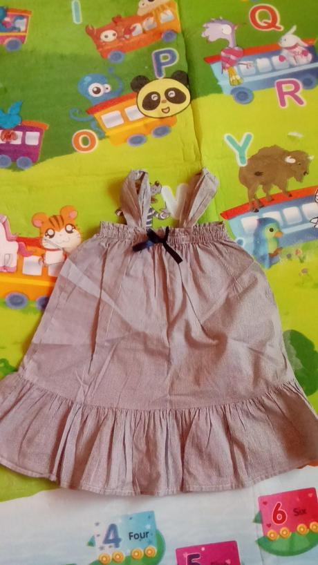 Modro biele hm saticky raz nosene, h&m,86