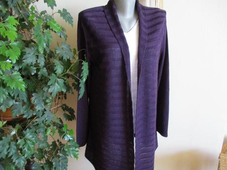 Sveter tmavo fialový, m