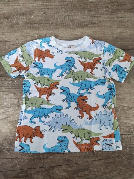 3x tričko krátky rukáv h&m, h&m,98