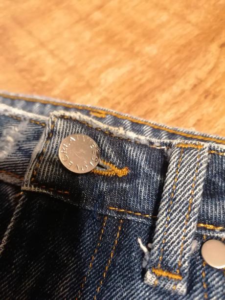 Riflová sukňa, h&m,36