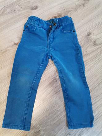 Chlapčenske modré rifle, h&m,98