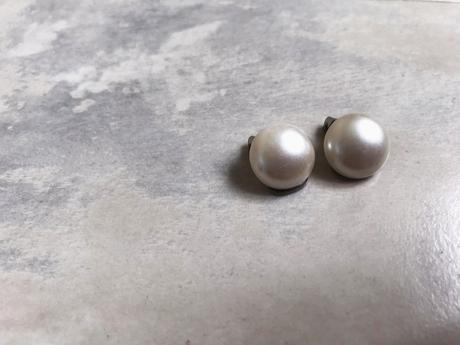 Retro perleťové klipsne, 