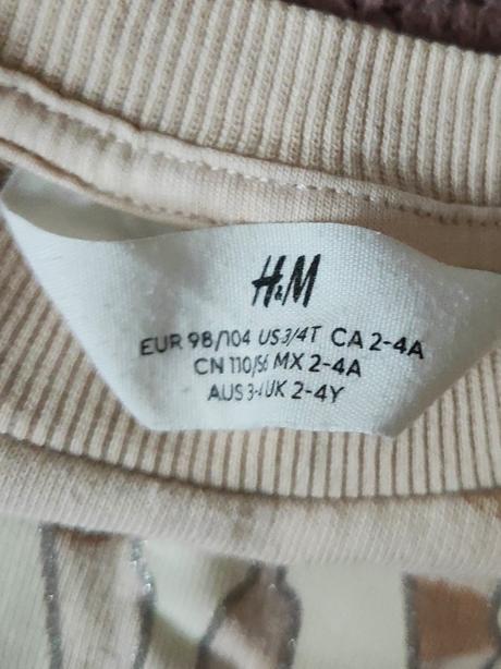 Mikinka minnie mouse, h&m,98