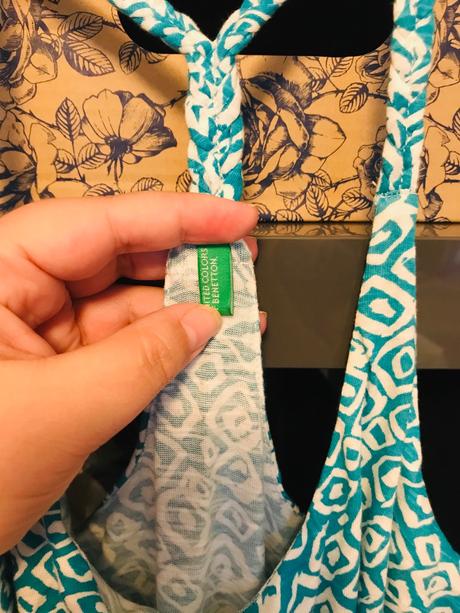 Letné šaty dlhé benetton, benetton,xl