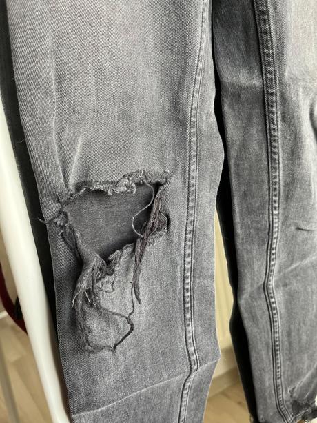 Primark skinny uzke jeans džinsy rifle čierne, primark,xs