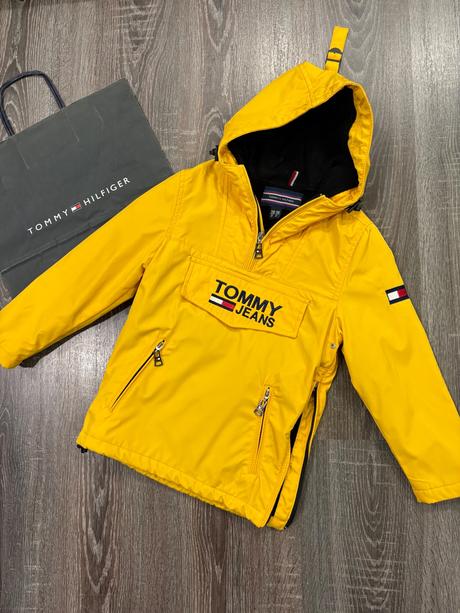 Tommy hilfiger štýlova detska vetrovka 5-6 rokov, tommy hilfiger,110