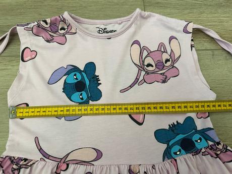 Šaty bez rukávov lilo&stitch sinsay 134, sinsay,134