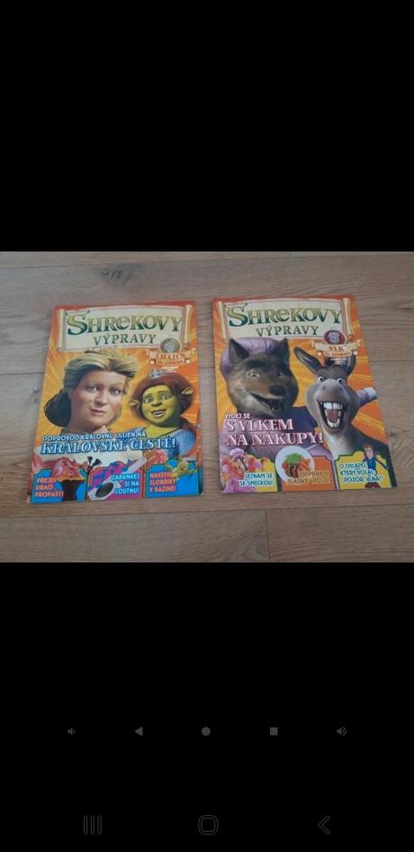 Časopisy shrek, 