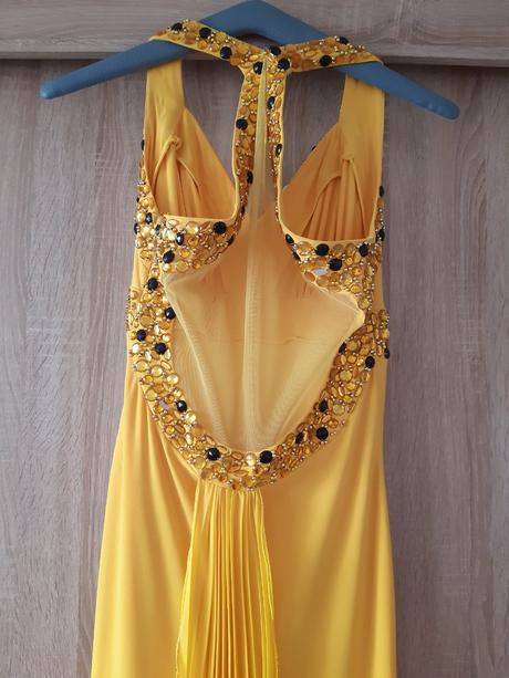 Spoločenske šaty žlte, m