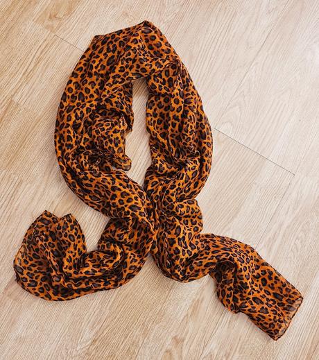 Šatka/šál leo print, 