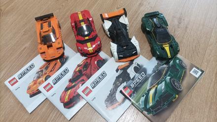 Lego speed champions autá,