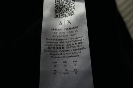 Armani exchange ikonicka luxusna damska  m/l, armani,l