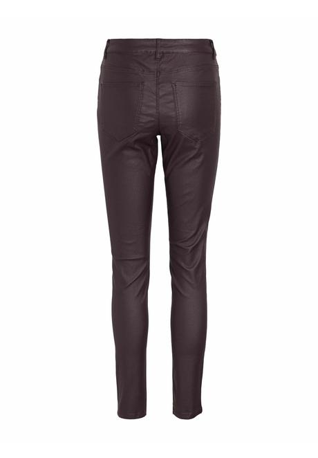 Kožené elastické nohavice vila 1x oblečené, s