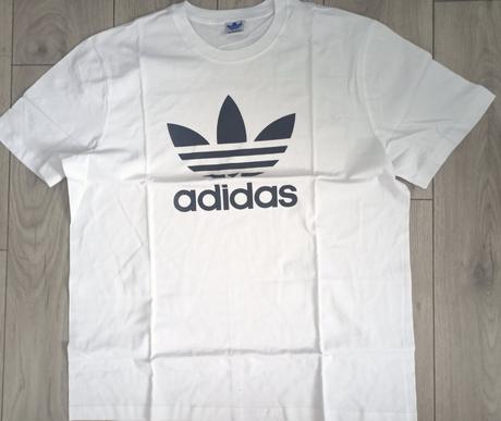 Pánske tričko biele xxl, adidas,xxl