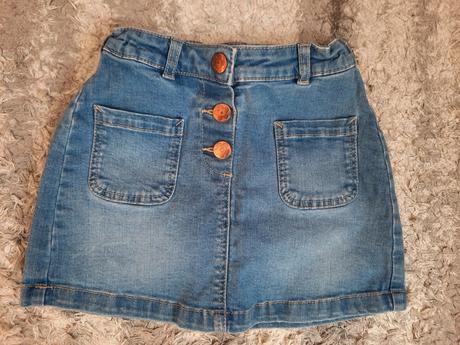 Riflová suknička, 110