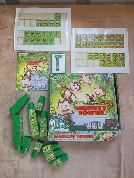 Opičia veža hra, 