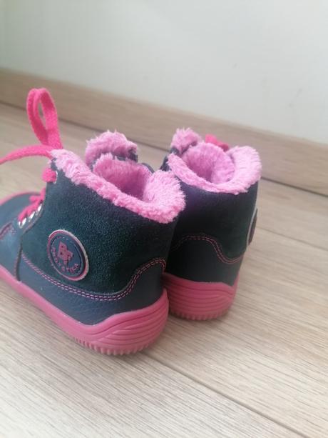 Protetika - zimné barefootové topánky amis fuxia, protetika,23