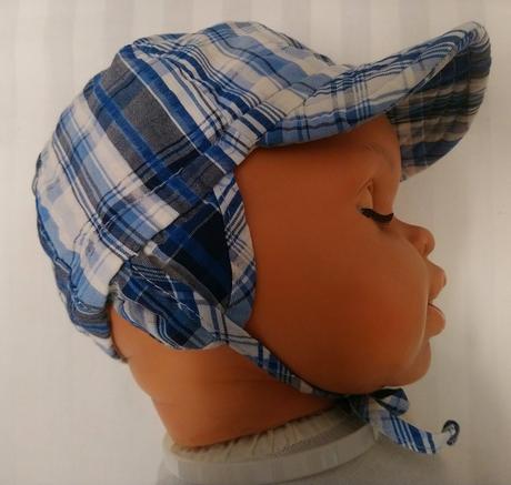 Čiapka na viazanie so šiltom prestige, 68-74 cm, 68