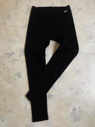 Zateplené džegíny s vyšším pásom m/l, l