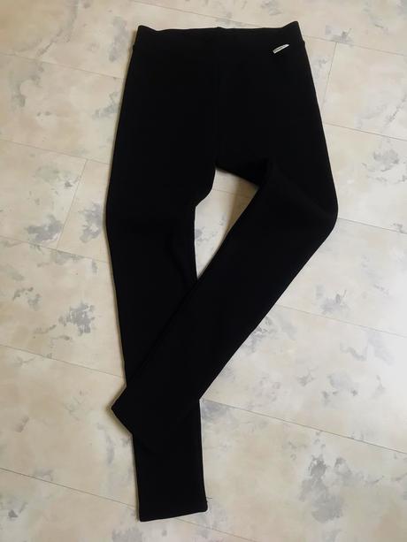 Zateplené džegíny s vyšším pásom m/l, l