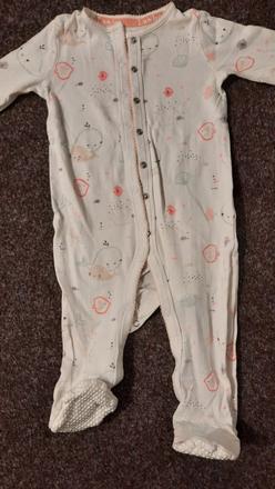 Overal na spanie, pyžamko, f&f,80