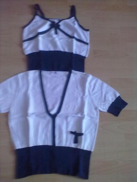 Suprava z modrim konbinovany znacka papaja , l