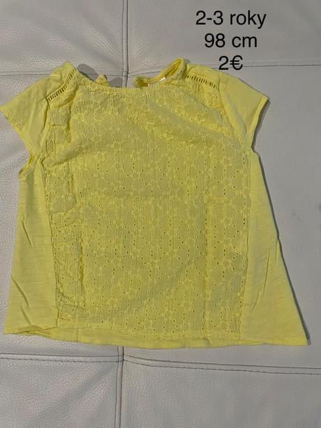 Detské tričko, zara,98