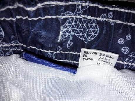 Detské plavky 2-4 roky, lupilu,104