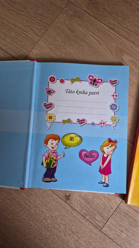 Dve knihy angličtina, 