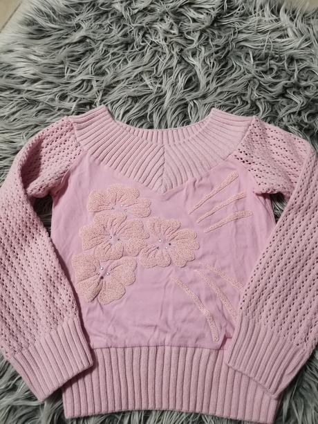 Ružový pulover, xs