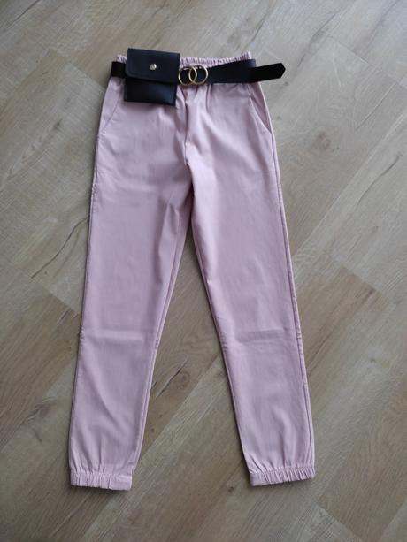 Letné nohavice s opaskom, 164