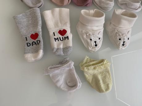 Balik ponožiek 0-12 mesačne, 68–80