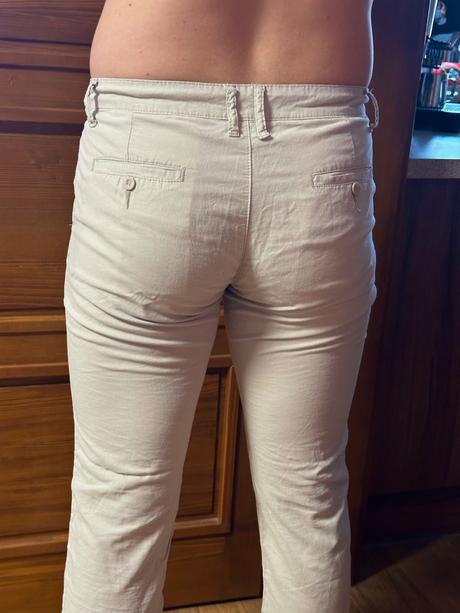 Pánske slušné nohavice, l