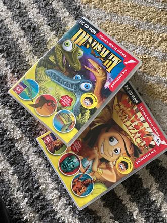 Pc cd-rom mayská civilizácia a dinosaury, 