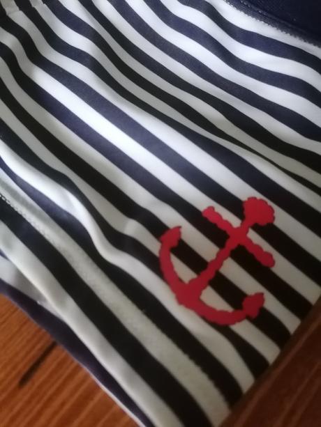 Plavky h&m pasikavé 98, h&m,98